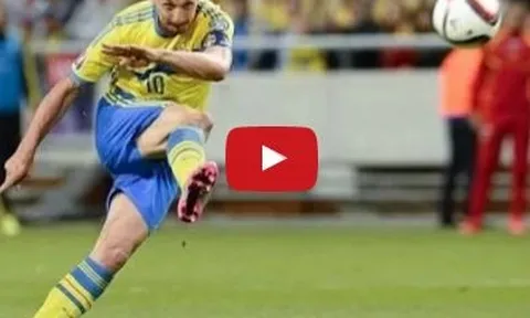 10 siêu phẩm của Zlatan Ibrahimovic cho tuyển Thụy Điển