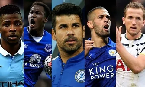 10 tiền đạo 'bén' nhất giải Ngoại hạng (Phần 2): Diego Costa thứ 2, bất ngờ với cái tên dẫn đầu