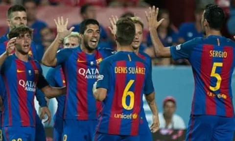 Suarez và Munir lập công, Barcelona chạm một tay vào Siêu cúp Tây Ban Nha