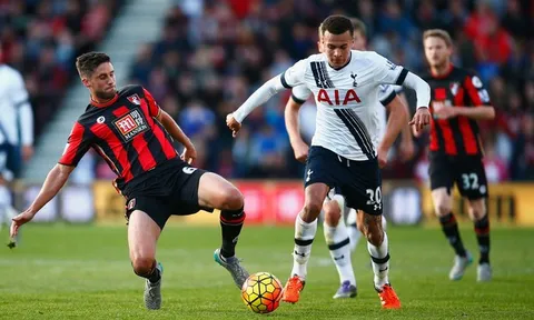 18h30 ngày 22/10, Bournemouth vs Tottenham: Gà trống lại bay cao?