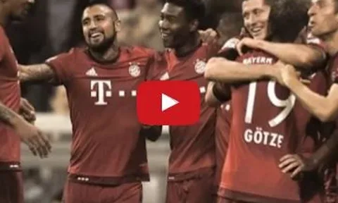 20 bàn thắng đẹp nhất của Bayern Munich mùa 2015/16