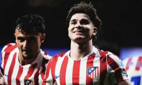 Julian Alvarez, niềm hy vọng số 1 đưa Atletico tiến tới Budapest
