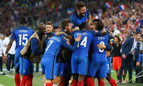 20h00 ngày 26/06, Pháp vs CH Ireland: Gà trống gáy vang