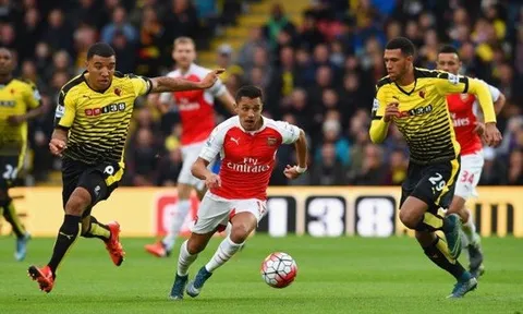 21h00 ngày 27/08, Watford vs Arsenal: Quyết chiến vì 3 điểm