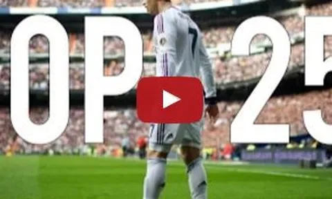 25 pha đá phạt tuyệt đỉnh của Cristiano Ronaldo