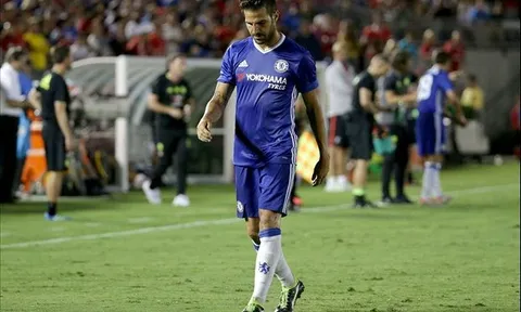 Chelsea lên kế hoạch đẩy Fabregas sang Juventus