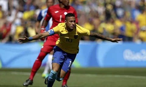 Neymar mở điểm, Brazil đè bẹp Honduras không thương tiếc