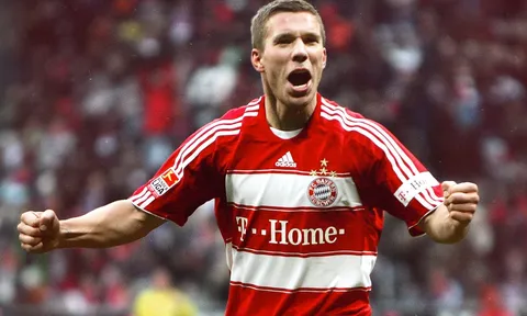 5 bàn thắng đẹp nhất của Lukas Podolski tại Bundesliga