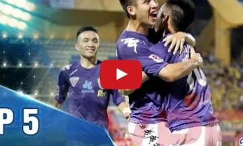 5 bàn thắng đẹp nhất tháng 7 V-League 2016