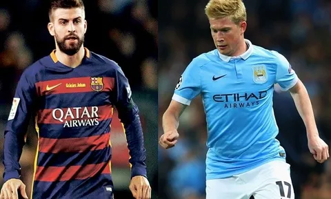 5 cuộc đối đầu được chờ đợi trong đại chiến Barca - Man City