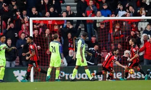 5 điểm nhấn Bournemouth 4-3 Liverpool: Bệnh cũ tái phát