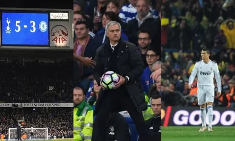 5 trận thua tủi hổ trong sự nghiệp cầm quân của Jose Mourinho