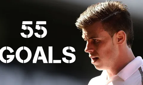 55 bàn thắng của Gareth Bale cho Tottenham