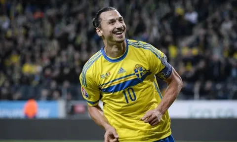 62 bàn thắng của Ibrahimovic trong màu áo Thụy Điển