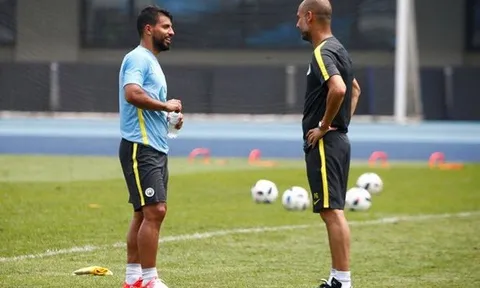 9 bàn sau 5 trận, Aguero vẫn chưa được Pep buông tha