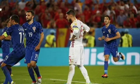 Thua Croatia, Tây Ban Nha gặp Italia ở vòng 1/8