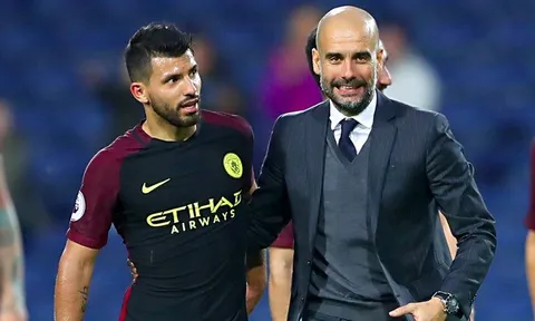 Aguero đập tan hoài nghi về mối quan hệ với Pep