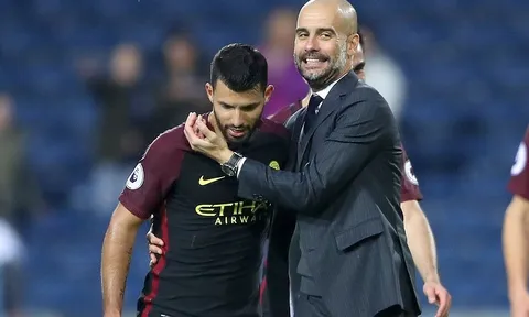 Aguero thông nòng, Guardiola có trận thắng đầu tiên sau 7 trận