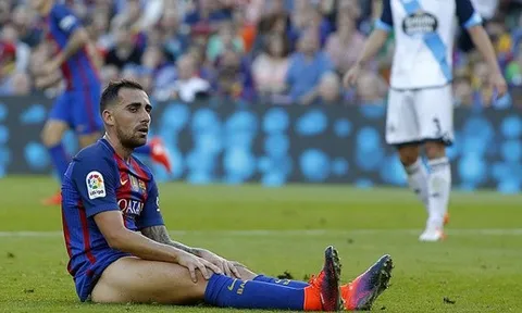 Alcacer tiếp tục được trao cơ hội ở Barca