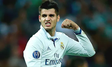 Alvaro Morata ghi bàn đều đặn trong màu áo Real Madrid