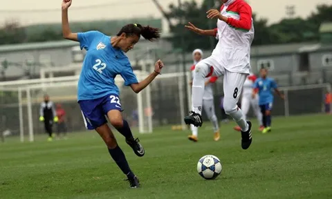 Ấn Độ chia điểm với Iran trận mở màn vòng loại U19 nữ châu Á 2017