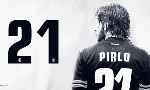 Andrea Pirlo, số 21 vĩ đại của Juventus
