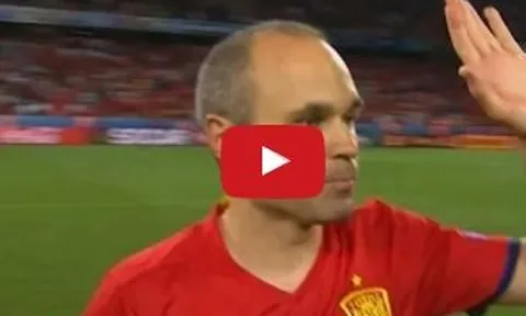 Andres Iniesta chơi cực hay trong trận gặp Thổ Nhĩ Kỳ