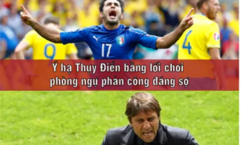 Ảnh chế: Conte xây xe buýt 3 tầng ở Chelsea; Muôn kiểu ‘vua phá lưới’ EURO 2016