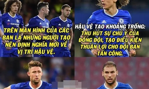 Ảnh chế: Fan MU tốt bụng tặng khẩu trang cho Chelsea; Bộ 3 ‘siêu điệp viên’ C.I.L định nghĩa lại khái niệm hậu vệ