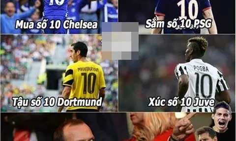 Ảnh chế: FC Mười U trình làng; Mahrez đã không yêu còn nói lời cay đắng