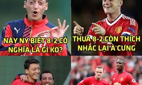 Ảnh chế: Pháo thủ gợi lại “nỗi đau” 8-2 của FC Thuốc Nhuộm; Bí quyết giúp Beo ‘lên đỉnh’ thế giới