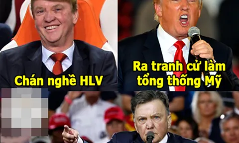 Ảnh chế: Pháo thủ nhận bảo kê tuyệt đối; Tiến sĩ gây mê Louis Donald Gaal càn quét Ngoại hạng Anh