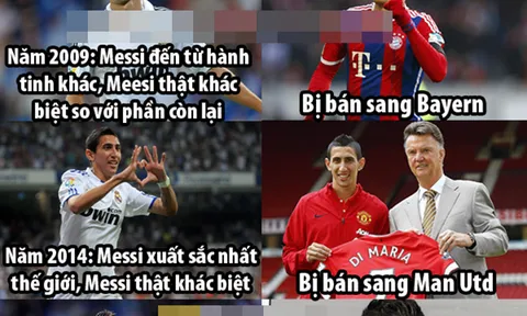 Ảnh chế: Sao Real lụn bại vì Messi; “Vua bóng đá” truyền thụ “bí kiếp bị ruồng bỏ”
