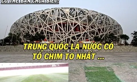 Ảnh chế: Trung Quốc trình làng ‘Tổ Chim’ thế hệ mới; Mourinho chờ đợi Pogba trong vô vọng