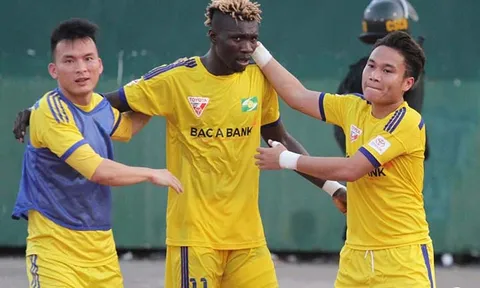 Đấu sớm vòng 18 V-League 2016: SLNA thắng nhọc sân nhà, Đồng Tháp thua đau phút cuối