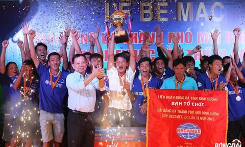 Bình Hòa TPK vô địch giải phong trào lớn nhất cả nước