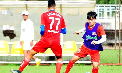 Minh Vương cùng đồng đội quyết chiến trên sân Long An