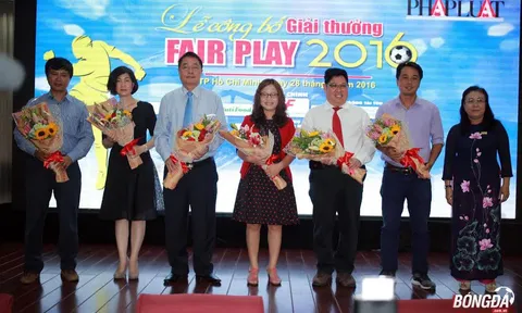 Fair Play 2016: Nơi tôn vinh bóng đá đẹp