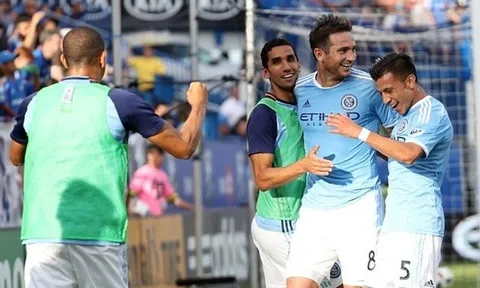Lampard, David Villa ghi bàn đánh bại đội bóng của Drogba