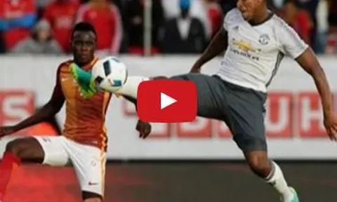 Antonio Valencia rất bùng nổ trong trận M.U - Galatasaray
