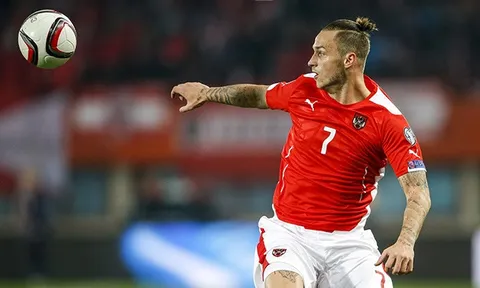 Áo 2 - 2 Wales (vòng loại World Cup 2018)