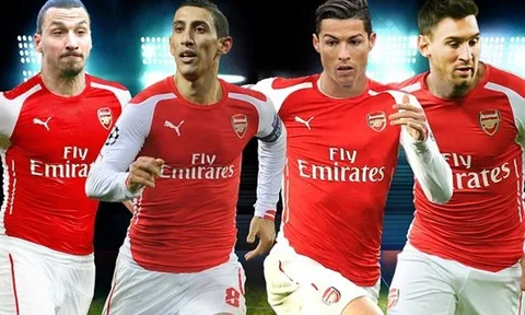 Arsene Wenger và những ngôi sao mua hụt “không phải dạng vừa đâu”