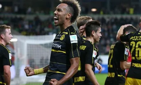 Aubameyang là cầu thủ chạy nhanh nhất thế giới