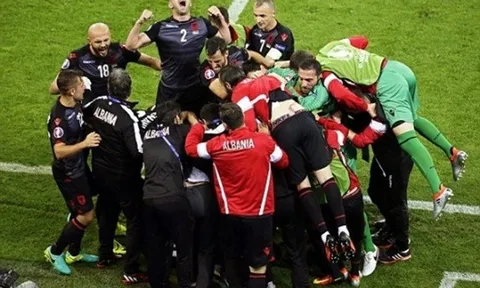 Albania có chiến thắng lịch sử tiễn Romania khỏi EURO 2016