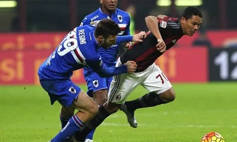 Bacca tỏa sáng, Milan thoát hiểm phút cuối