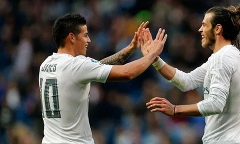 Bale chấn thương, James Rodriguez sẽ tận dụng cơ hội tỏa sáng