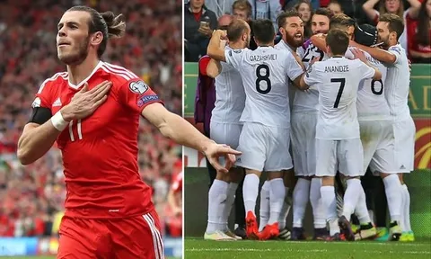 Bale ghi bàn, xứ Wales vẫn phải chia điểm với Gruzia