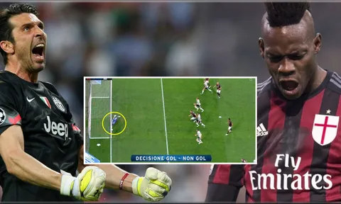 Balotelli sút đã hay, Buffon bay lượn còn hay hơn