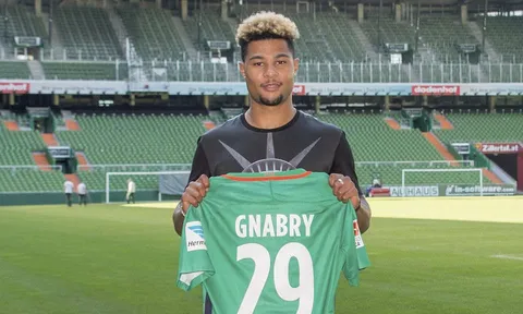 Bàn thắng đầu tiên tuyệt đẹp của Gnabry cho Bremen