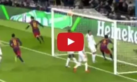 Bàn thắng đẹp nhất Champions League mùa 2014/15 thuộc về Lionel Messi